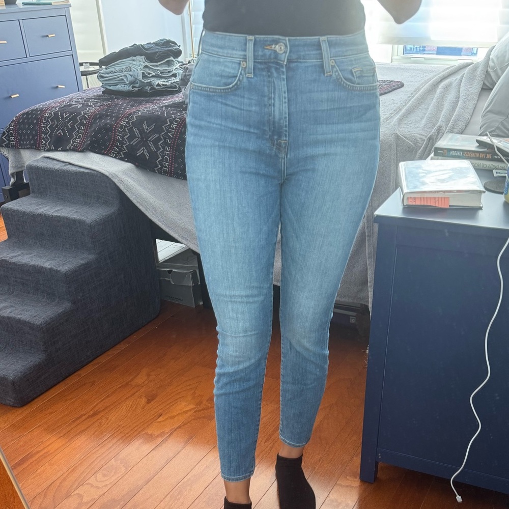 7 for All Mankind Blue Women's Jeans